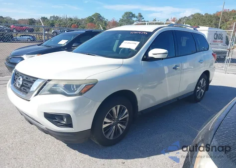 2017 Nissan Pathfinder S from USA, damaged, VIN 5N1DR2MN1HC903983